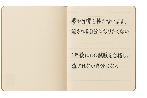 ステップ2:「こうはなりたくない未来」と「心から望む未来」を宣言!