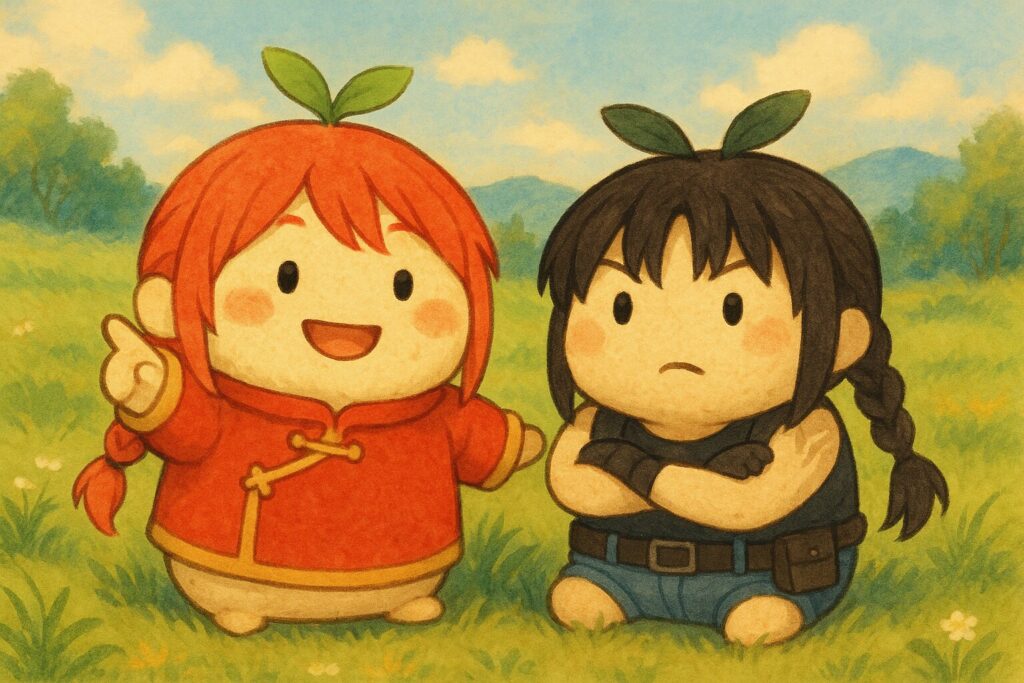 EDTF-Qタイプに該当するアニメキャラ