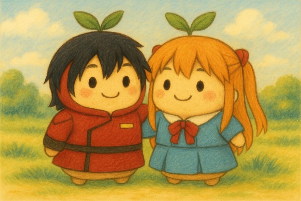 EDTF-Hタイプに該当するアニメキャラ