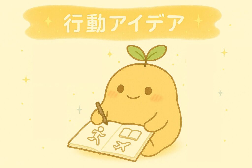 人生での活かし方・行動提案