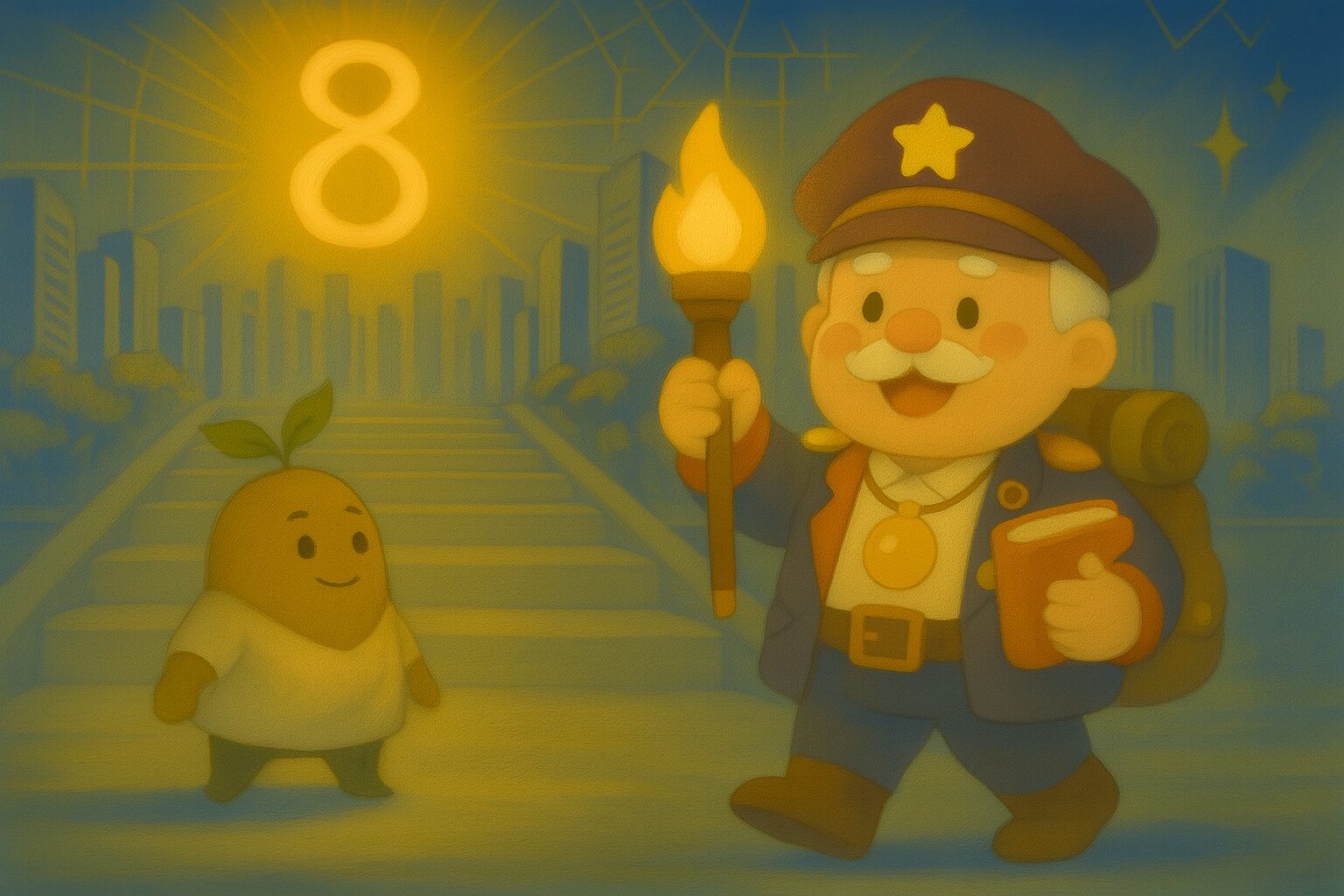 【数秘8 × EDLF-Q 司令官】の性格・強み・才能の活かし方を徹底解説｜その瞳に映る未来、仲間と共に掴み取りたくありませんか？