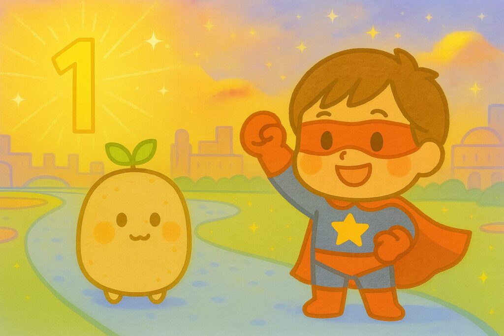 【数秘1 × EDCA-Q ヒーロー】の性格・強み・才能の活かし方を徹底解説｜その笑顔こそが、皆を救う最強のリーダーシップ。