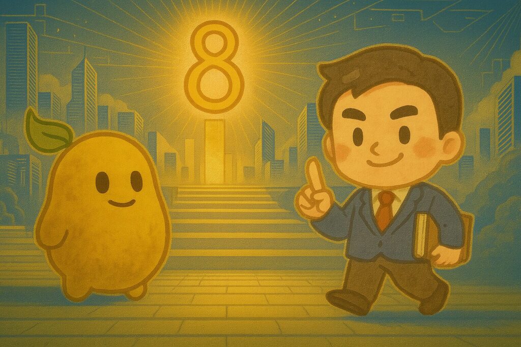 【数秘8 × ESCF-H 戦略家】の性格・強み・才能の活かし方を徹底解説｜その冷静な計画の裏にある、コントロールを失うことへの恐れに気づいていますか？