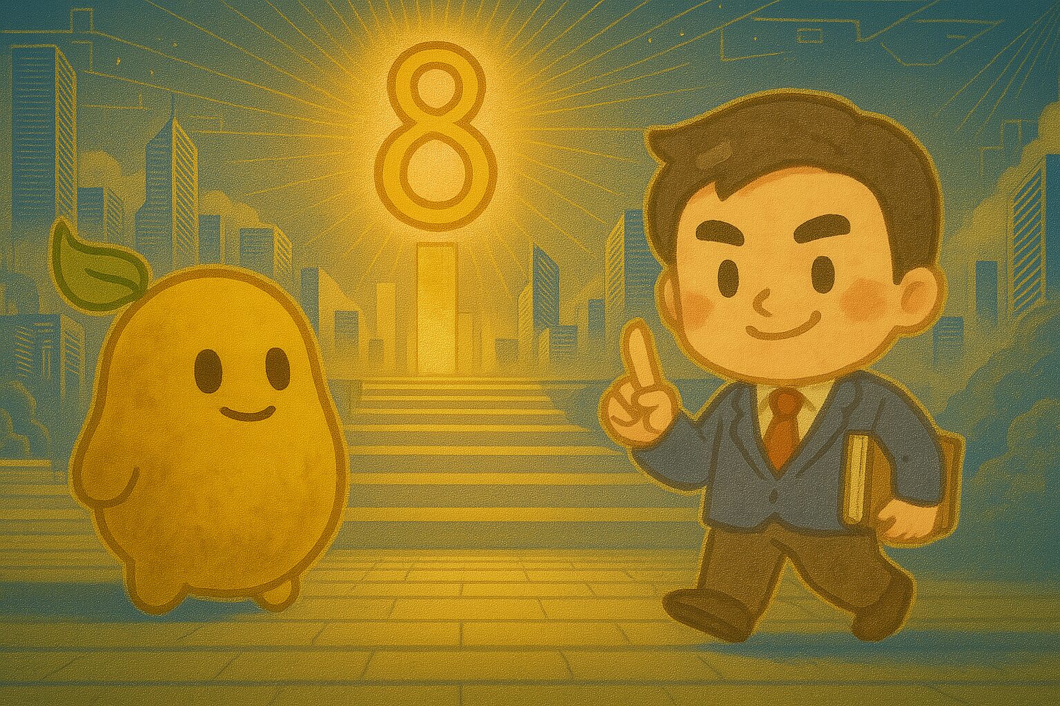 【数秘8 × ESCF-H 戦略家】の性格・強み・才能の活かし方を徹底解説|その冷静な計画の裏にある、コントロールを失うことへの恐れに気づいていますか?