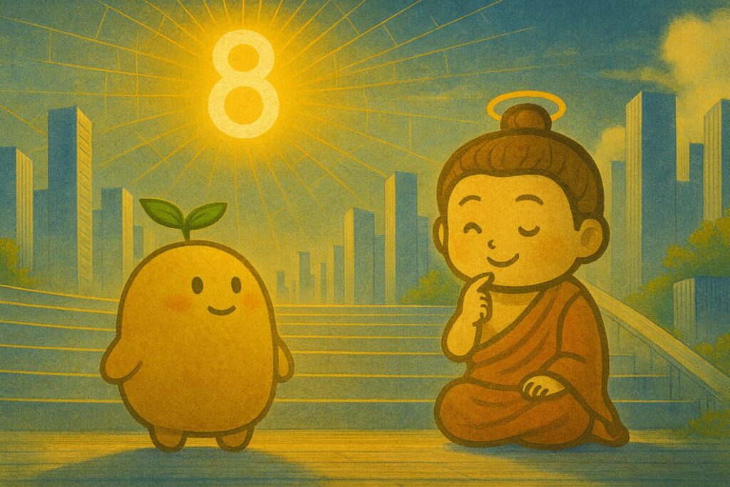 【数秘8 × EDLA-H 弥勒】の性格・強み・才能の活かし方を徹底解説｜その情熱、チームの「安全な居場所」を守るために使っていませんか？