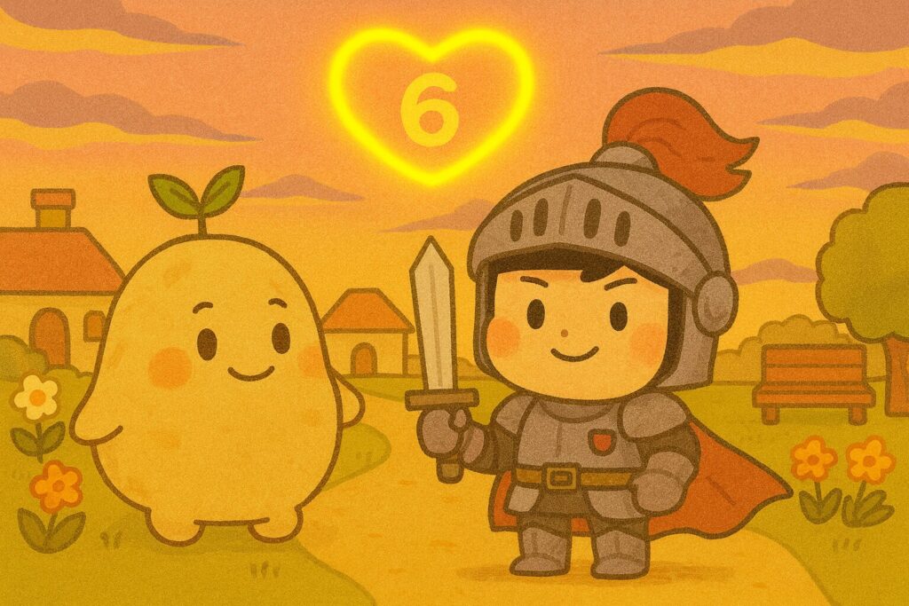 【数秘6 × EDCF-H ナイト】の性格・強み・才能の活かし方を徹底解説｜その情熱的な行動力、信頼を失う不安に揺らいでいませんか？