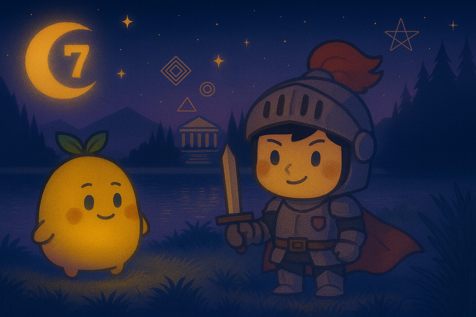 【数秘7 × EDCF-H ナイト】の性格・強み・才能の活かし方を徹底解説｜その冷静な実行力、築き上げた「信頼」を守るためだと気づいていますか？