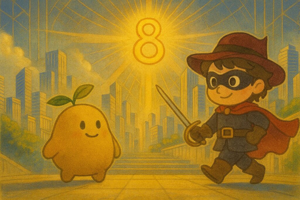 【数秘8 × EDTF-H 怪傑】の性格・強み・才能の活かし方を徹底解説｜「必ず結果を出す」その自信、裏側にある「評価を失う不安」に気づいていますか？