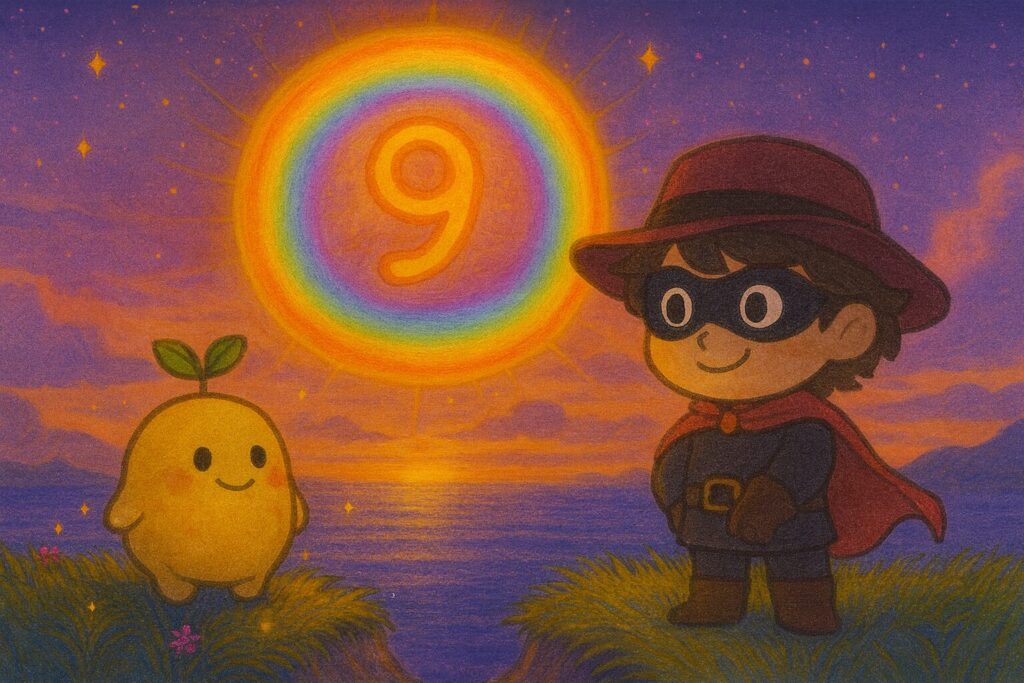 【数秘9 × EDTF-H 怪傑】の性格・強み・才能の活かし方を徹底解説｜その自信に満ちた姿、実は「失敗への恐怖」と戦っていませんか？