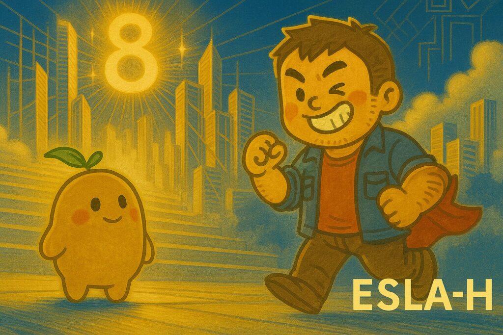 【数秘8 × ESLA-H 兄貴分】の性格・強み・才能の活かし方を徹底解説｜面倒見の良い世話役のあなた。変化を恐れ、良い雰囲気を壊すことに不安を感じていませんか？