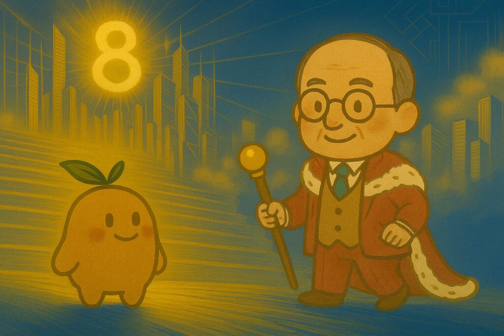 【数秘8 × ERLF-H 宰相】の性格・強み・才能の活かし方を徹底解説｜その正義、本当に皆のためだと信じきれていますか？