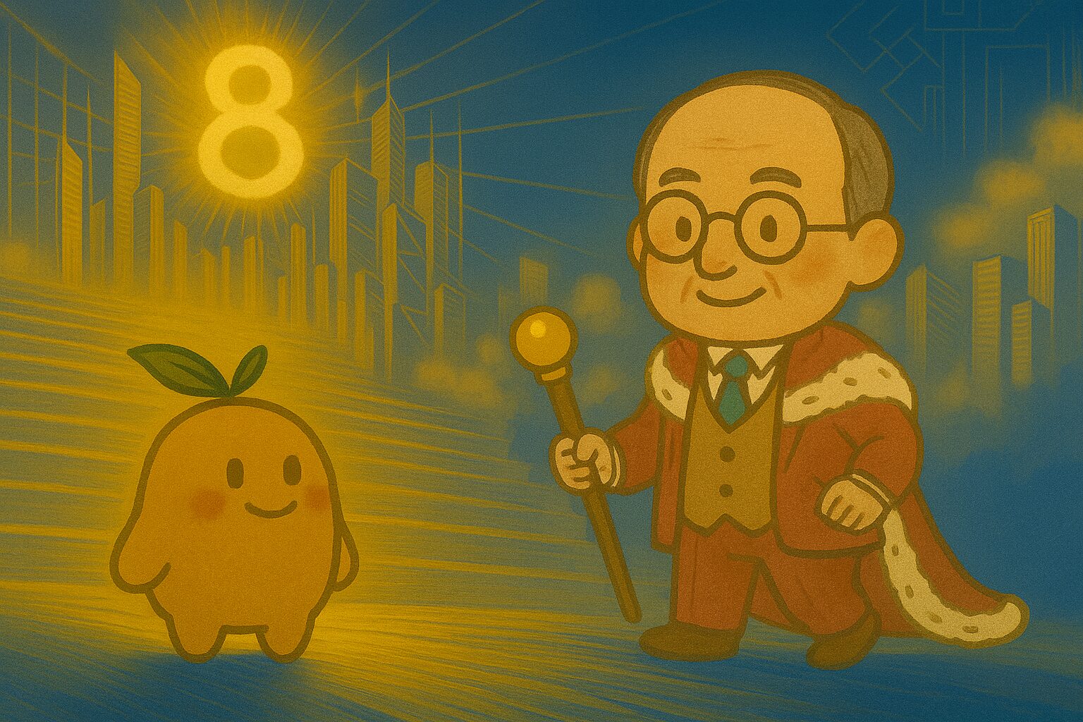 【数秘8 × ERLF-H 宰相】の性格・強み・才能の活かし方を徹底解説|その正義、本当に皆のためだと信じきれていますか?