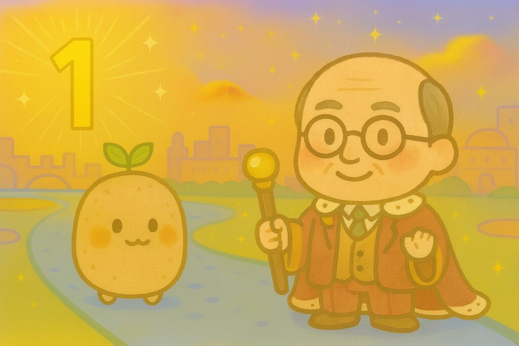 【数秘1 × ERLF-H 宰相】の性格・強み・才能の活かし方を徹底解説｜その理想は、組織を救う光か、それとも独善の影か？