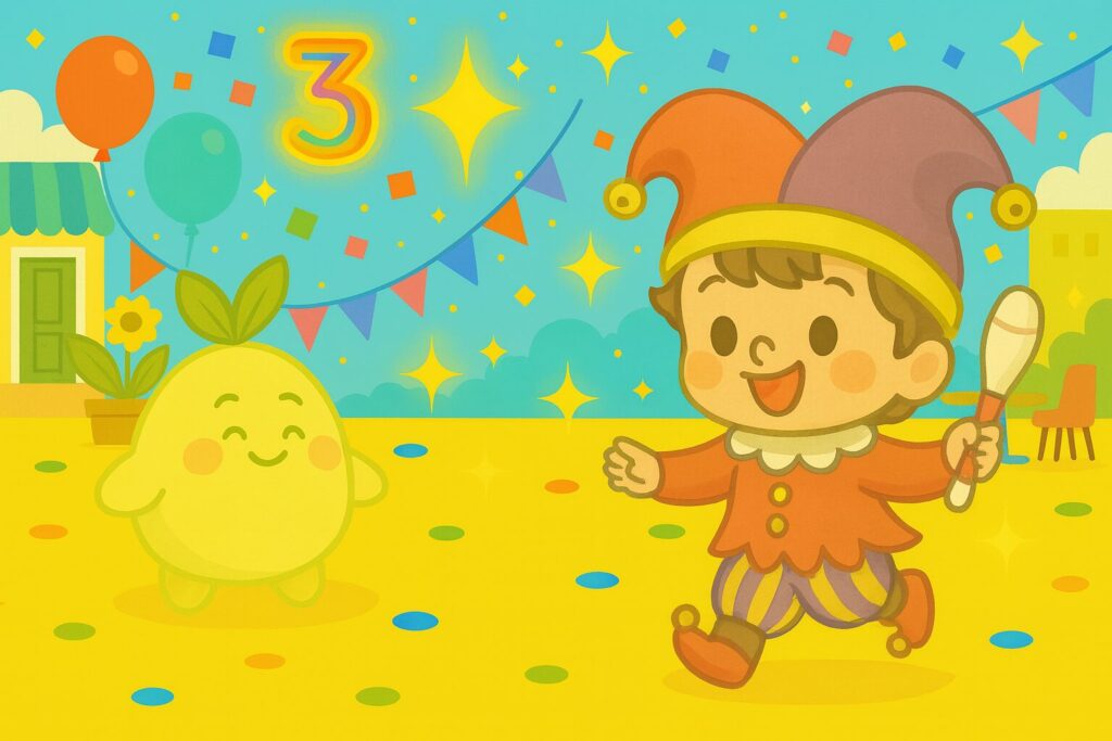 【数秘3 × ESTF-Q 道化師】の性格・強み・才能の活かし方を徹底解説｜その仮面の裏の不安、誰にも言えずにいませんか？