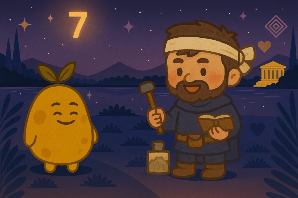 【数秘7 × ERCA-H 棟梁】の性格・強み・才能の活かし方を徹底解説｜その不器用な愛情の裏に、現場を守る揺るぎない信念がありませんか？