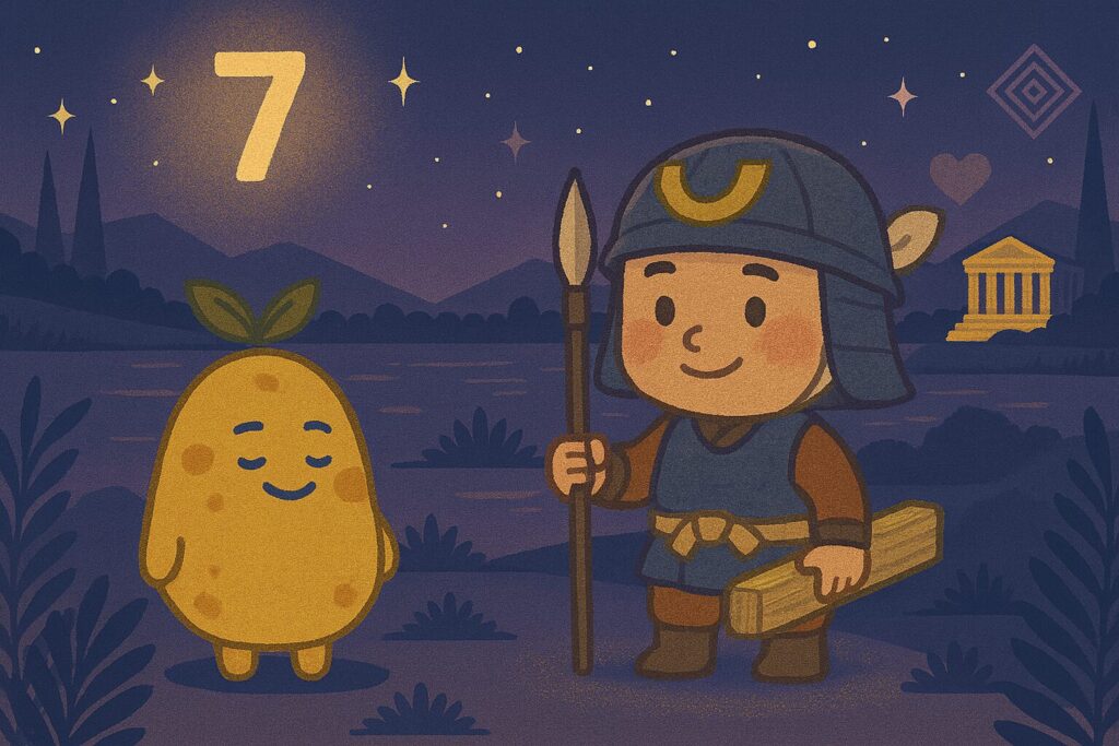 【数秘7 × ERLA-H 防人】の性格・強み・才能の活かし方を徹底解説｜その親しみやすい笑顔の裏に、秩序を守る揺るぎないルールがありませんか？