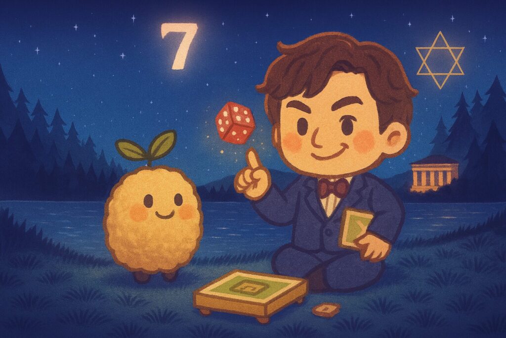 【数秘7 × ERLF-Q ゲームマスター】の性格・強み・才能の活かし方を徹底解説｜その完璧な計画、コントロールできない失敗を恐れる知性ゆえでしたか？