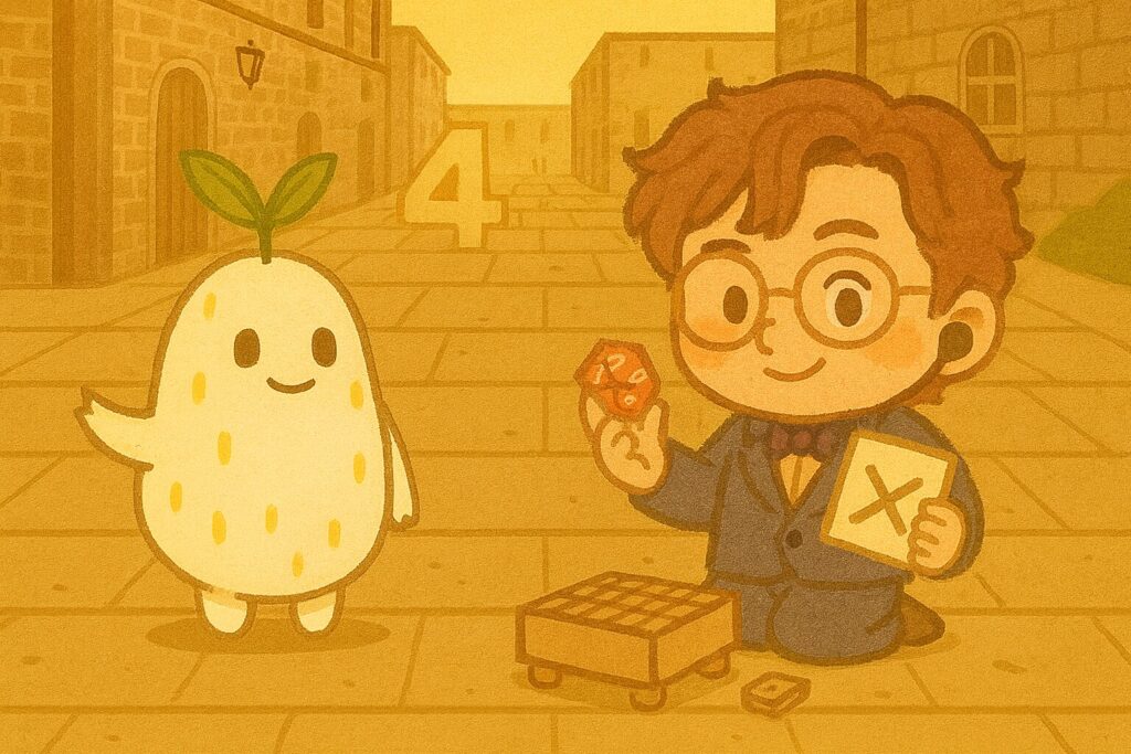 【数秘4 × ERLF-Q ゲームマスター】の性格・強み・才能の活かし方を徹底解説｜その完璧なゲーム、誰かの「バグ」で壊れるのが怖い？