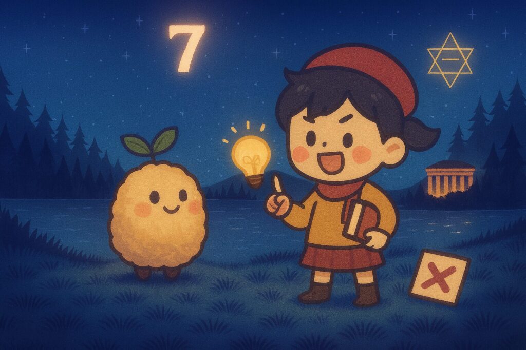 【数秘7 × ERTF-Q 革命家】の性格・強み・才能の活かし方を徹底解説｜その情熱的な指揮、完璧な理想を実現するための知性でしたか？