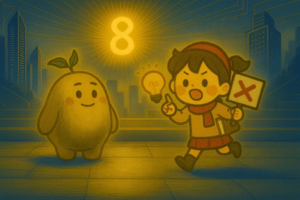 【数秘8 × ERTF-Q 革命家】の性格・強み・才能の活かし方を徹底解説｜その情熱的な計画、世界をどう変革するためにありますか？