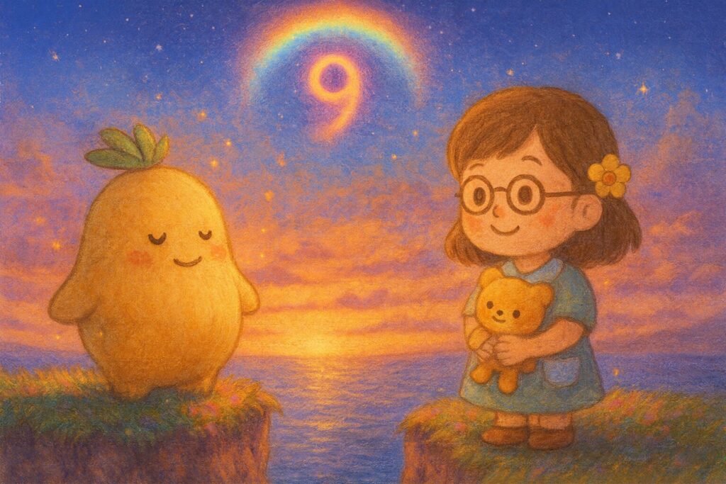 【数秘9 × ESCA-Q 博愛主義者】の性格・強み・才能の活かし方を徹底解説｜その明るい笑顔は、チームを未来へ導く「安心感」を生み出していませんか？