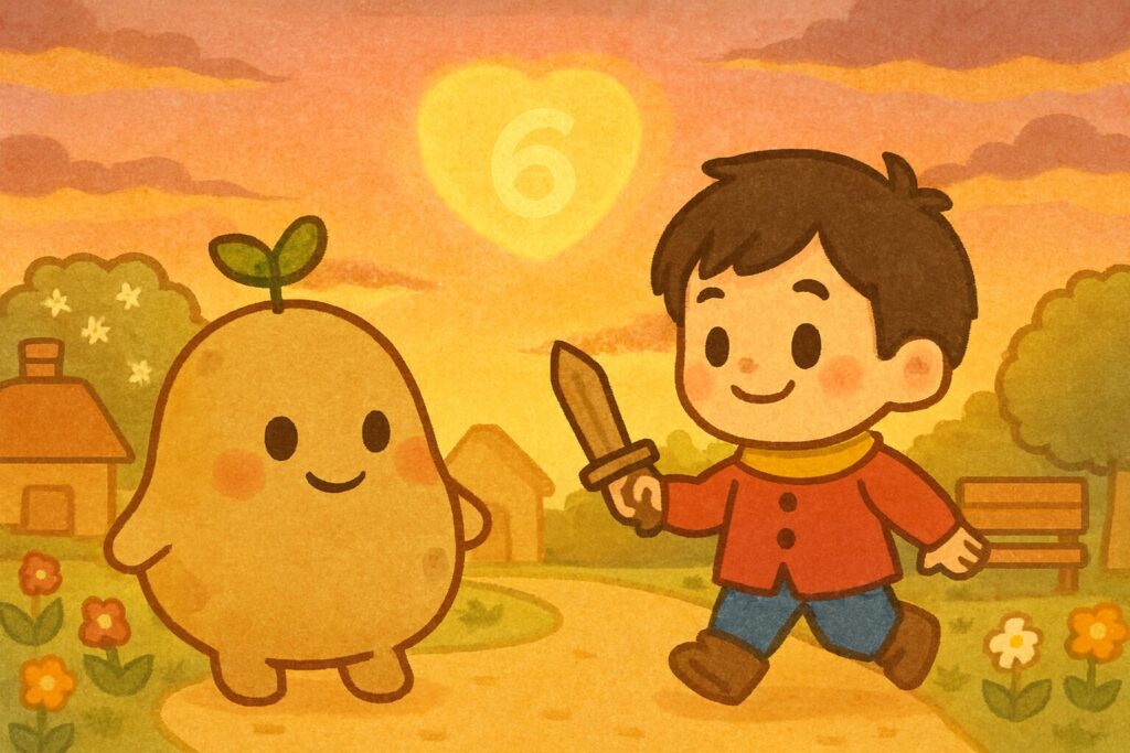 【数秘6 × ESLA-Q スター】の性格・強み・才能の活かし方を徹底解説｜その明るい笑顔の裏で、「スベったらどうしよう」と不安になっていませんか？