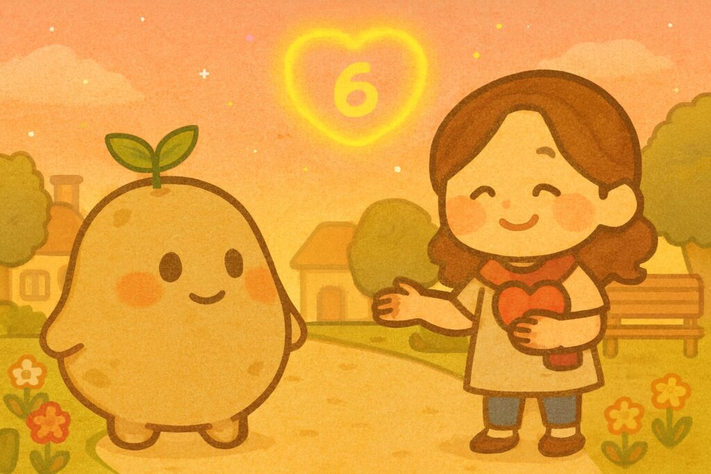 【数秘6 × ESTA-Q 共感者】の性格・強み・才能の活かし方を徹底解説｜その明るさの裏側で、人に気を遣い過ぎて疲れていませんか？