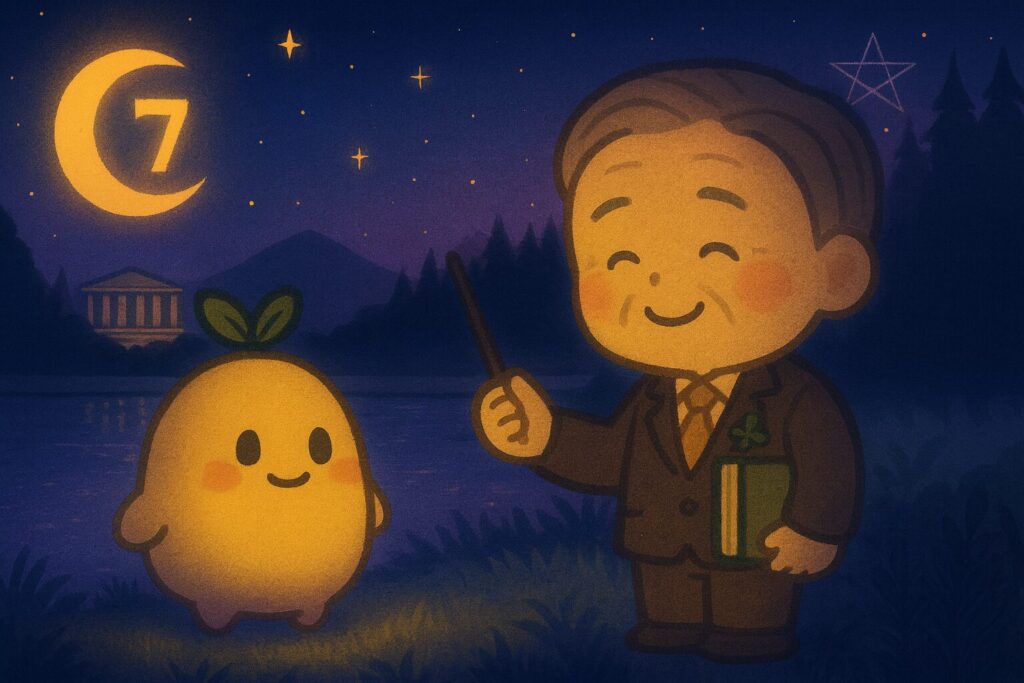 【数秘7 × IDCA-H 特別講師】の性格・強み・才能の活かし方を徹底解説｜その静かな背中が、混乱したチームを「完璧な実演」で救います