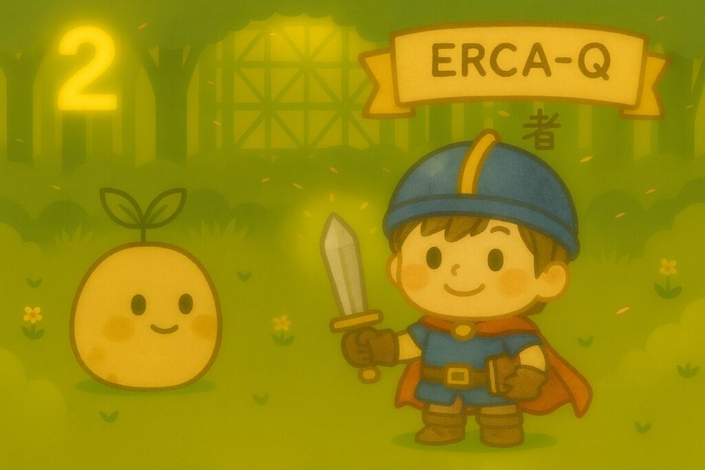 【数秘2 × ERCA-Q 勇者】の性格・強み・才能の活かし方を徹底解説｜その冷静な顔の裏、完璧な計画でチームを失敗させたくないプレッシャーに気づいていますか？