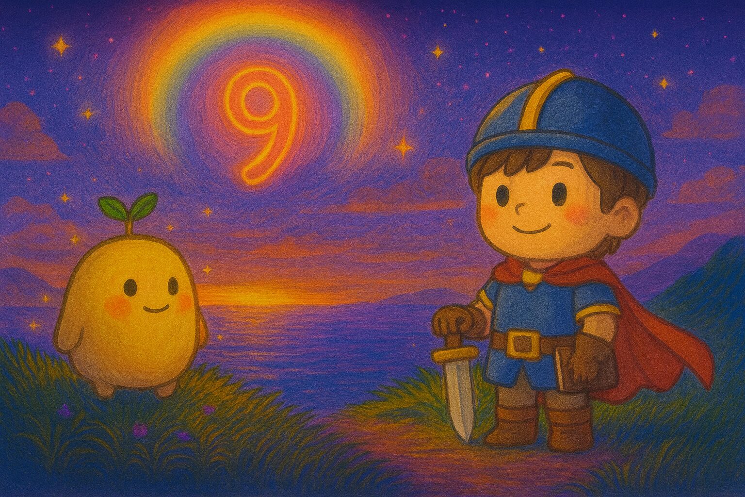 【数秘9 × ERCA-Q 勇者】の性格・強み・才能の活かし方を徹底解説｜その冷静な顔の裏で、「完璧な計画」への重圧と戦っていませんか？