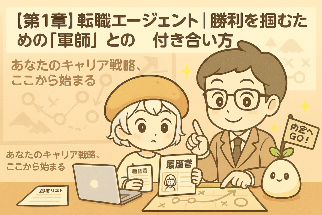 【第一章】転職エージェント｜勝利を掴むための「軍師」との付き合い方