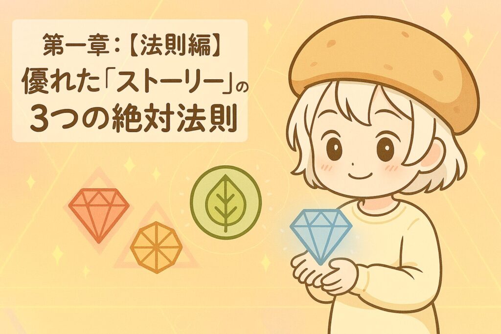 第一章：【法則編】優れた『ストーリー』の3つの絶対法則