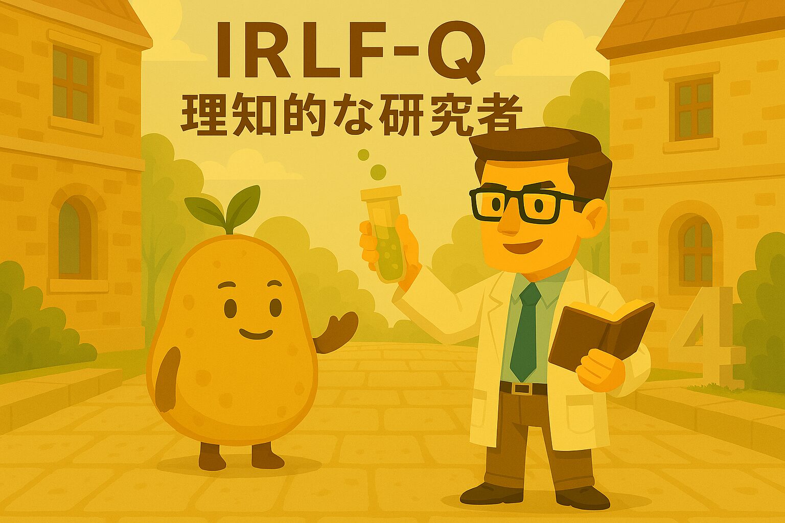 【数秘4 × IRLF-Q診断】入門ガイド：理知的な研究者｜Potenoteであなたの本質を発見