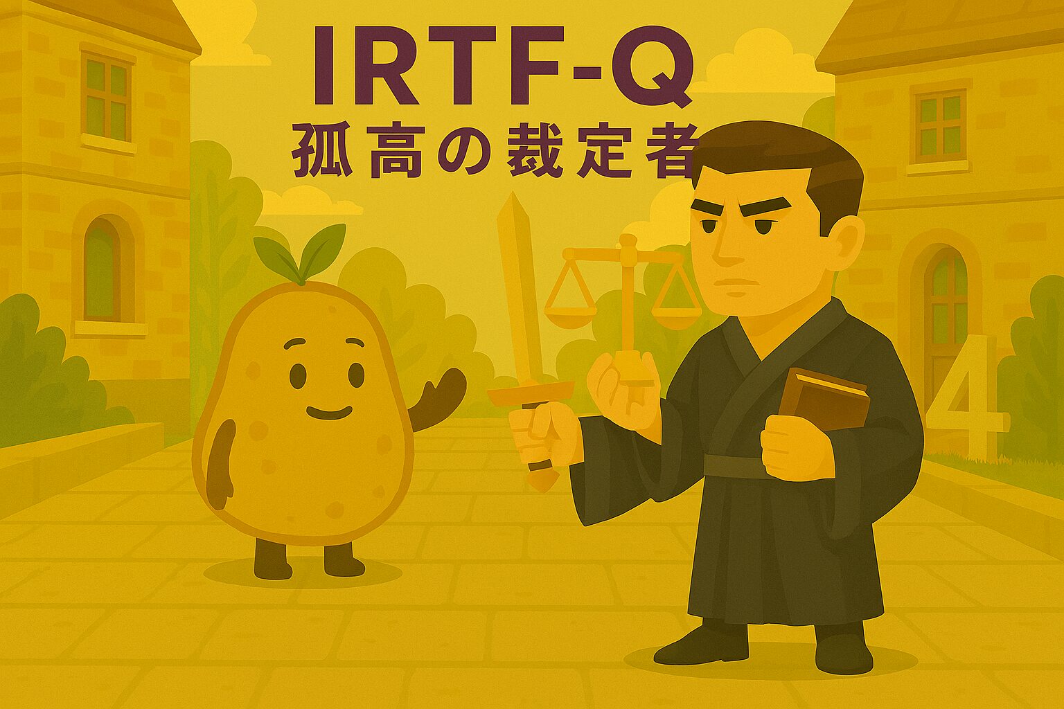 【数秘4 × IRTF-Q診断】入門ガイド：孤高の裁定者｜Potenoteであなたの本質を発見