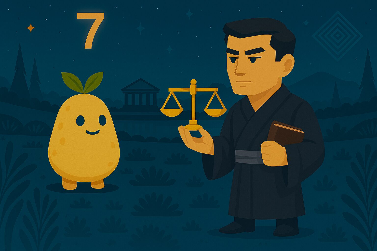 【数秘7 × IRTF-Q診断】入門ガイド：孤高の裁定者｜Potenoteであなたの本質を発見