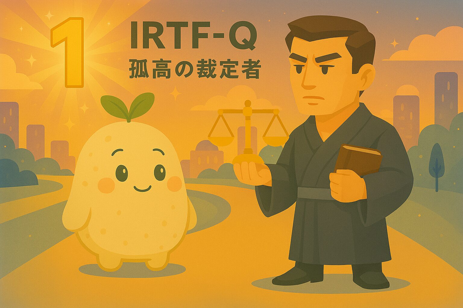 【数秘1 × IRTF-Q診断】入門ガイド：孤高の裁定者｜Potenoteであなたの本質を発見