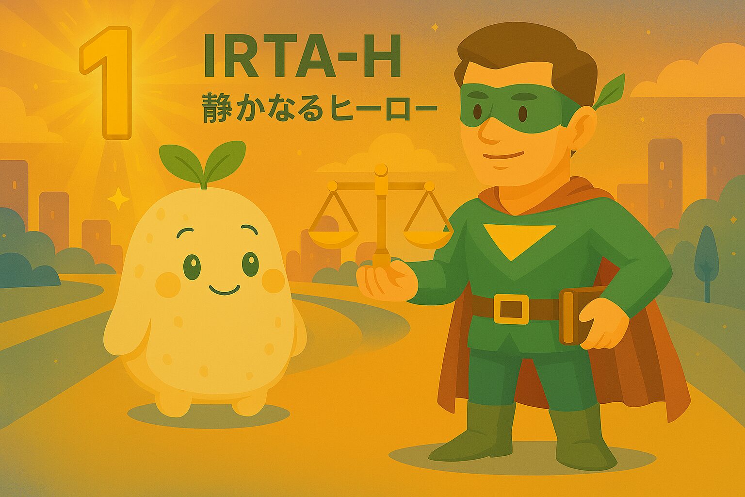 【数秘1 × IRTA-H診断】入門ガイド：静かなるヒーロー｜Potenoteであなたの本質を発見