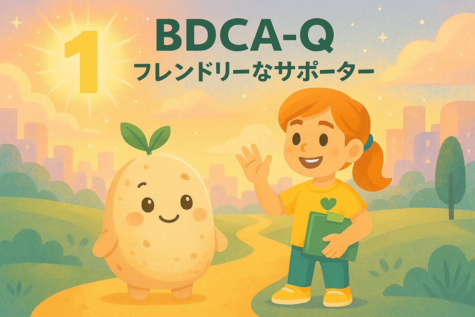 【数秘1 × BDCA-Q フレンドリーなサポーター】の性格・強み・才能の活かし方を徹底解説｜フレンドリーになろうと無理に見栄を張っていませんか