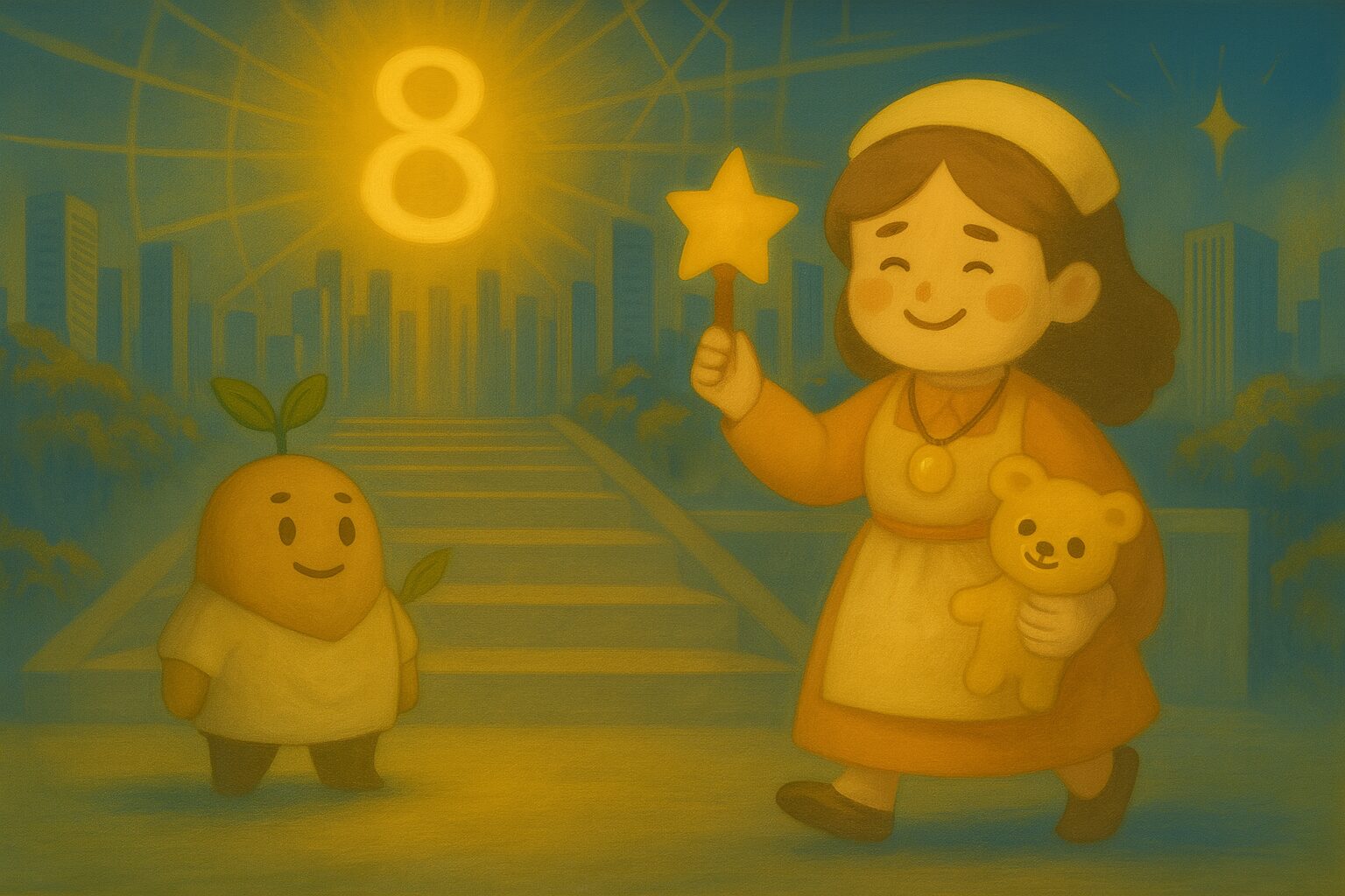 【数秘8 × ISTA-H 献身者】の性格・強み・才能の活かし方を徹底解説｜チームを守るその献身的な誠実さ、報われない不安に気づいていますか？