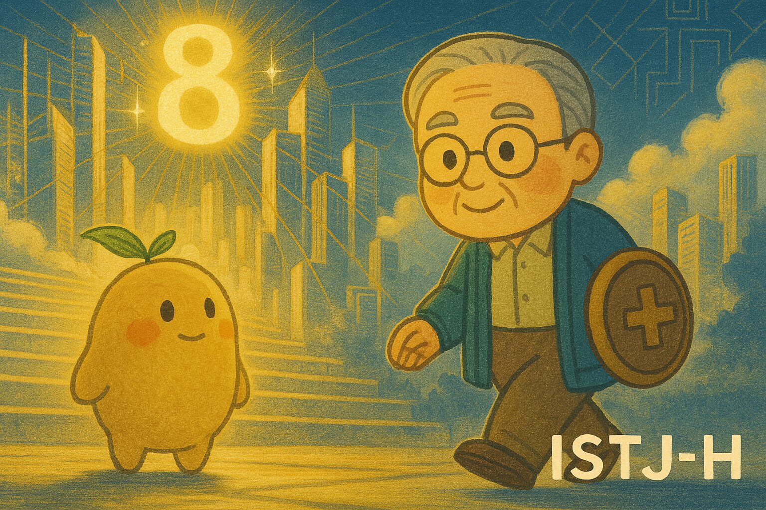 【数秘8 × ISLA-H 理正者】の性格・強み・才能の活かし方を徹底解説｜その静かで正確な仕事が、チームの基盤。たった一つのミスを恐れ、動けなくなっていませんか？