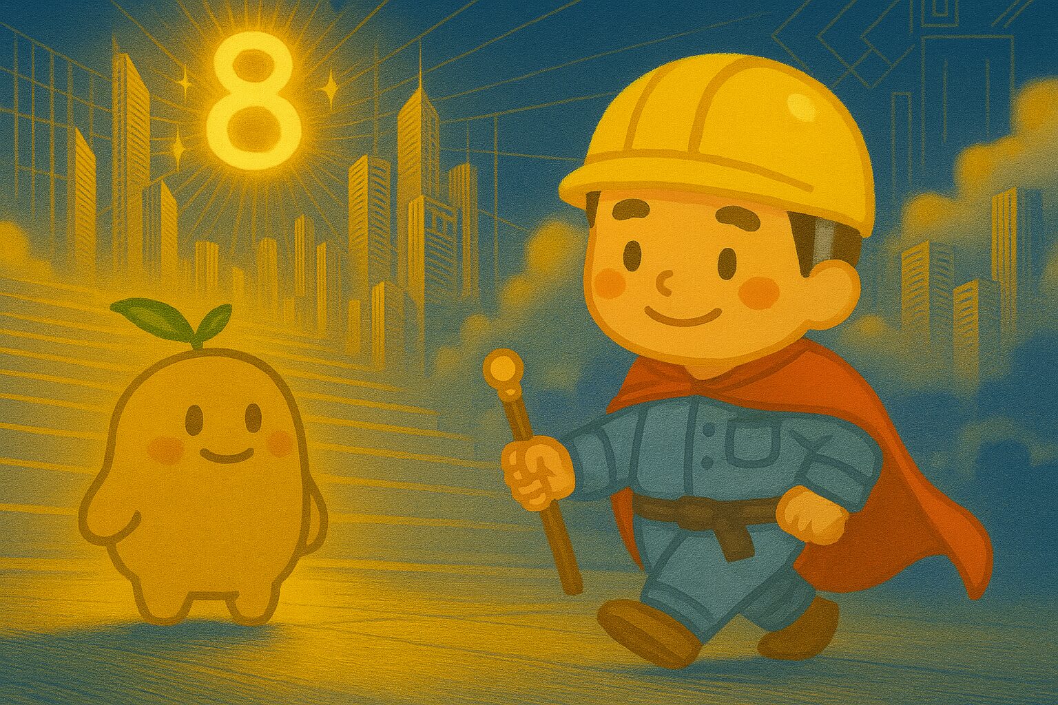 【数秘8 × IRLF-H 建設者】の性格・強み・才能の活かし方を徹底解説｜その完璧な計画、なぜ最初の一歩が踏み出せないのですか？