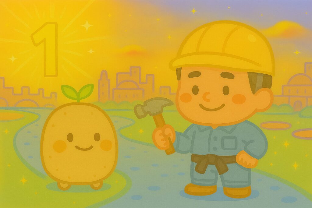 【数秘1 × IRLF-H 建設者】の性格・強み・才能の活かし方を徹底解説｜その完璧な計画、なぜ最初の一歩を踏み出せないのですか？