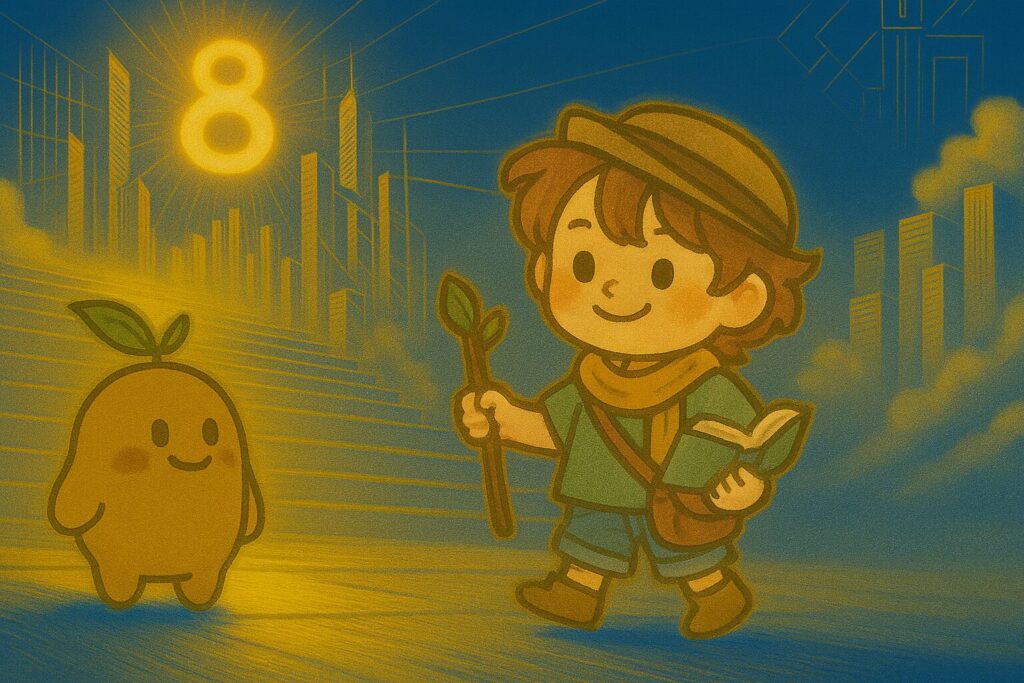 【数秘8 × ISCF-Q 自由人】の性格・強み・才能の活かし方を徹底解説｜好きなことだけしたい、でも将来が不安…そんなあなたへ