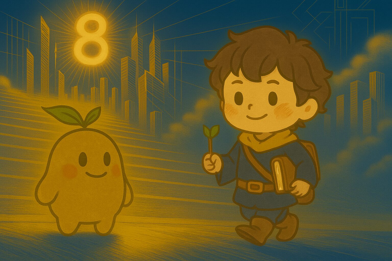 【数秘8 × ISLF-Q 探究者】の性格・強み・才能の活かし方を徹底解説｜その冷静な瞳は、世界の本質を解き明かすためにあるのでは？