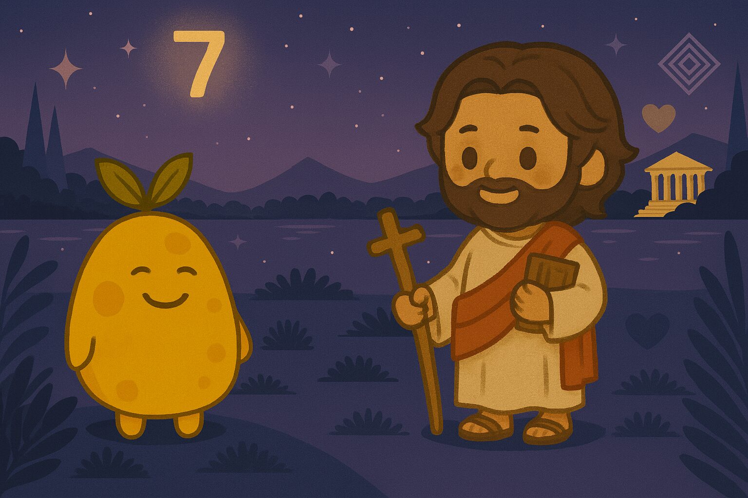 【数秘7 × ISTF-Q 救世主】の性格・強み・才能の活かし方を徹底解説｜その静かな瞳、世界を変える「第三の道」が見えていませんか？