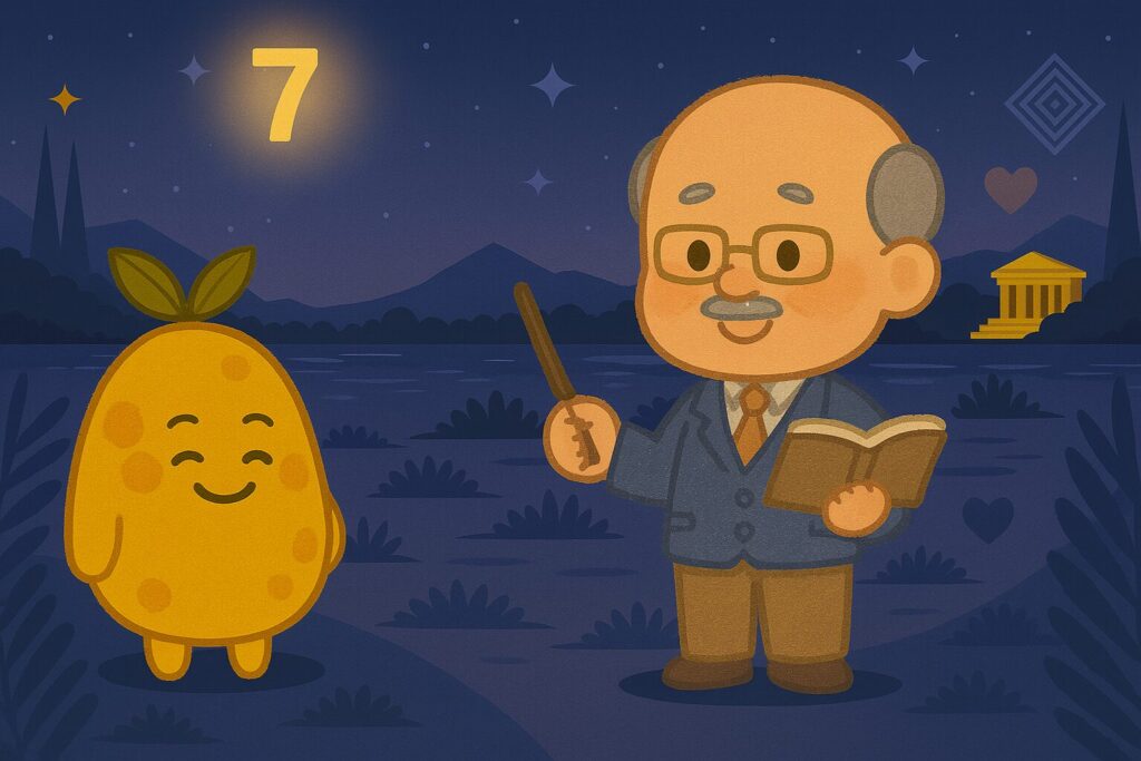 【数秘7 × IRCA-H 指導者】の性格・強み・才能の活かし方を徹底解説｜その静かな背中、皆が従う「生きた規範」だと気づいていますか？