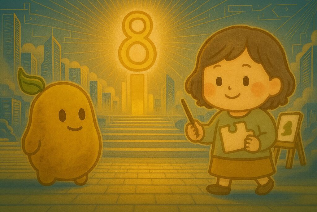 【数秘8 × IRLA-H 調整者】の性格・強み・才能の活かし方を徹底解説｜その静かな仕事ぶりは、組織を支える「縁の下の力持ち」では？