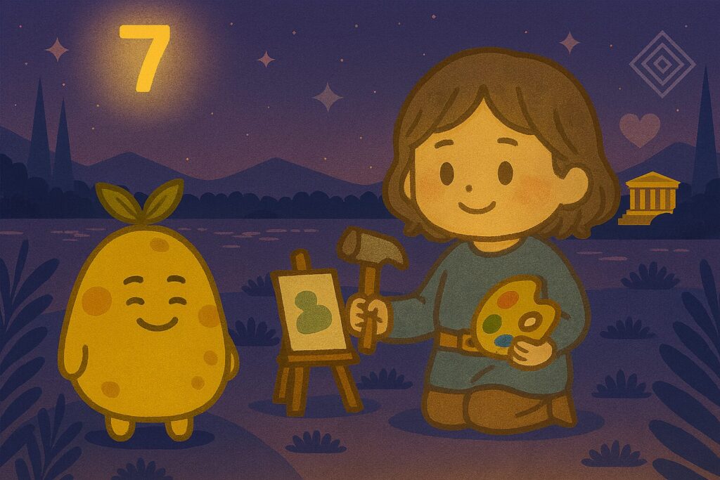 【数秘7 × IRLA-H 調整者】の性格・強み・才能の活かし方を徹底解説｜その静かな仕事の裏に、秩序を守る強い意志がありませんか？