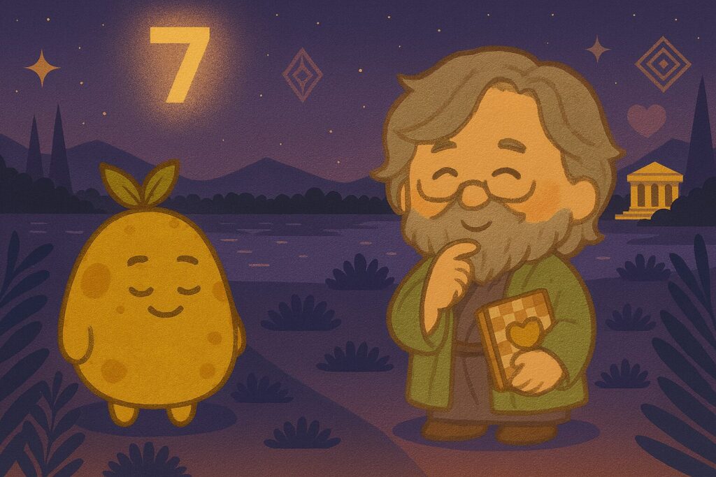 【数秘7 × ISLF-H 哲学者】の性格・強み・才能の活かし方を徹底解説｜その静かな専門知識の裏にある、非論理的な指示への強い不安に気づいていますか？