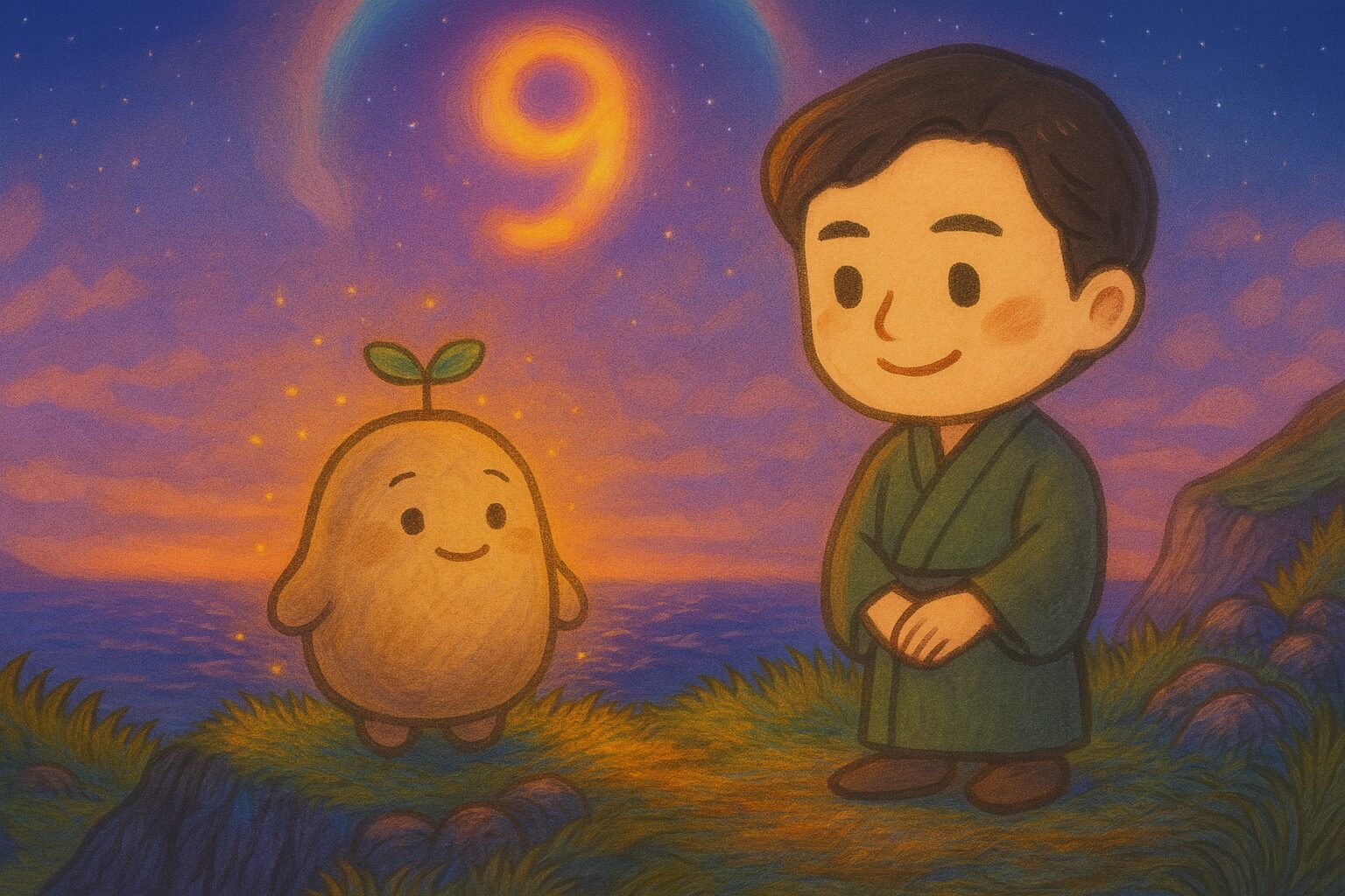 【数秘9 × IRLF-Q 棋士】の性格・強み・才能の活かし方を徹底解説｜その静かな一手は、どんな完璧な理想を描いていますか？